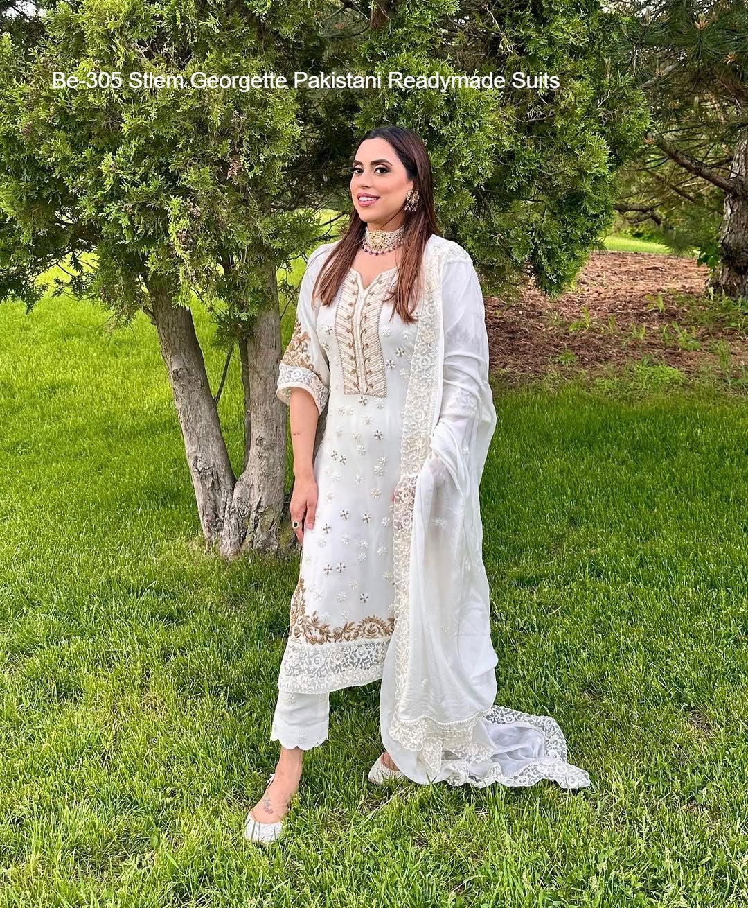 Be-305 Stlem Georgette Pakistani Readymade Suits