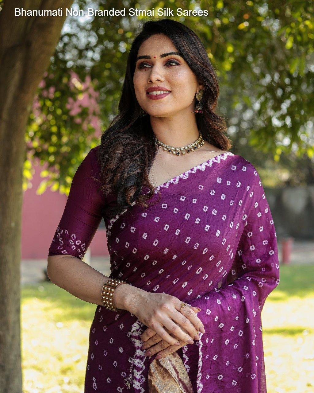 Bhanumati Non-Branded Stmai Silk Sarees