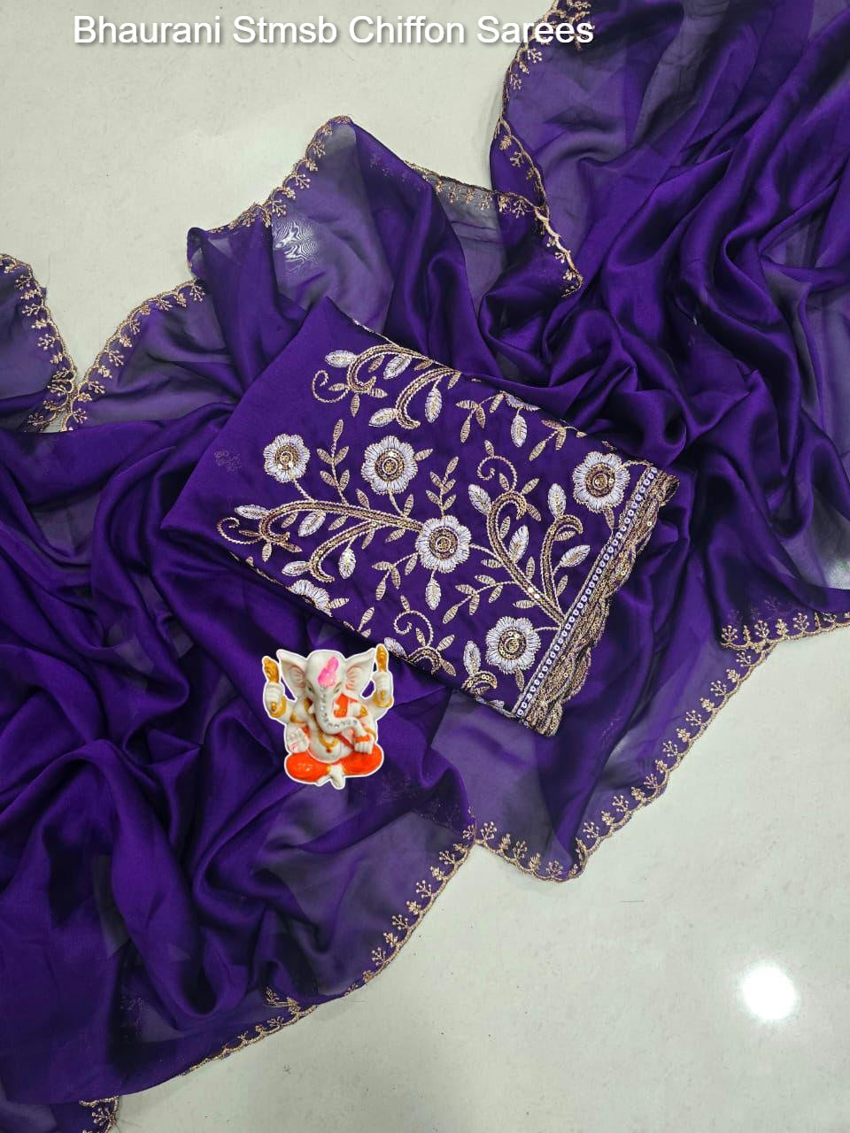 Bhaurani Stmsb Chiffon Sarees