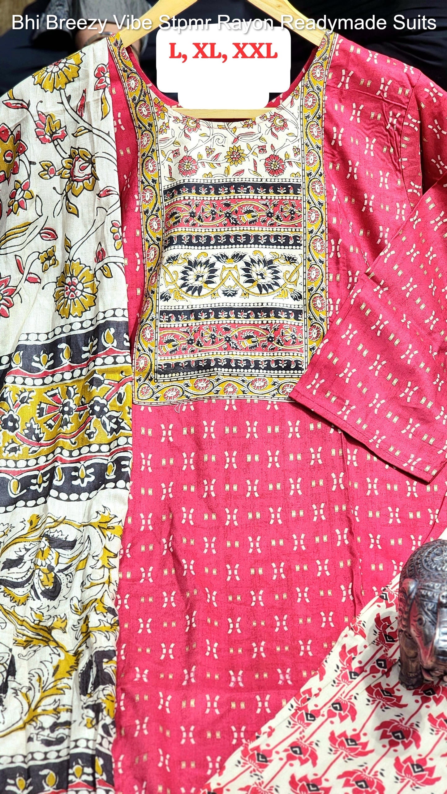 Bhi Breezy Vibe Stpmr Rayon Readymade Suits