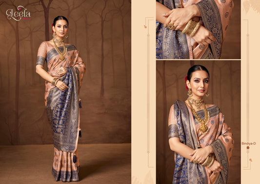 Bindiya-D Leela Sumitra Dyed Sarees