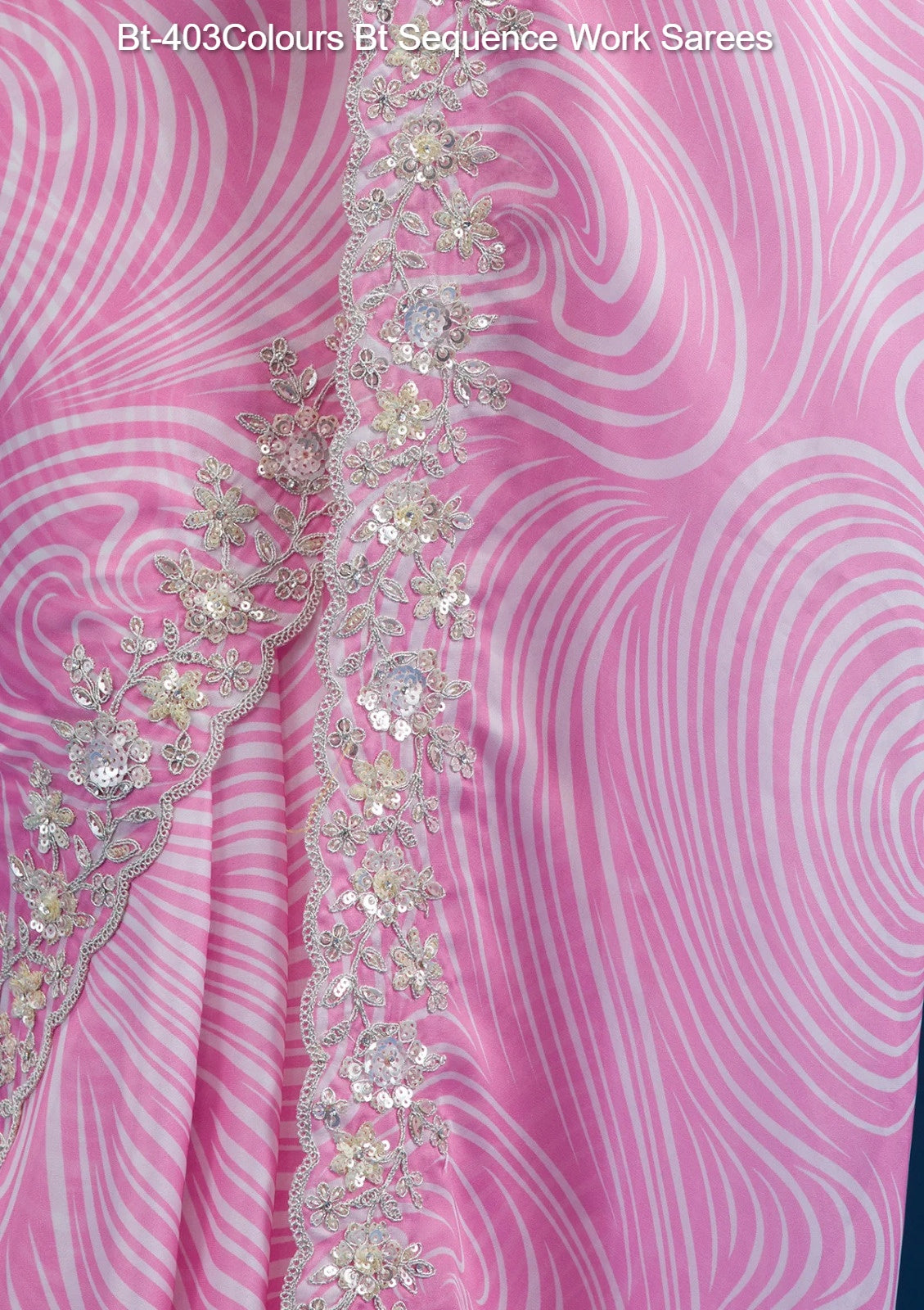 Bt-403Colours Bt Sequence Work Sarees
