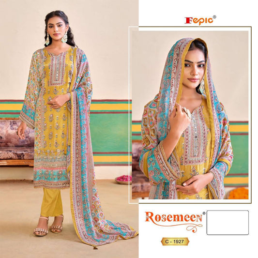 C1927 Fepic Embroidered Pakistani Salwar Suits