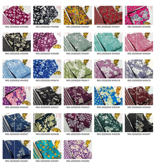 Cambric Cotton Non-Branded Stpmr Prined Readymade Suits