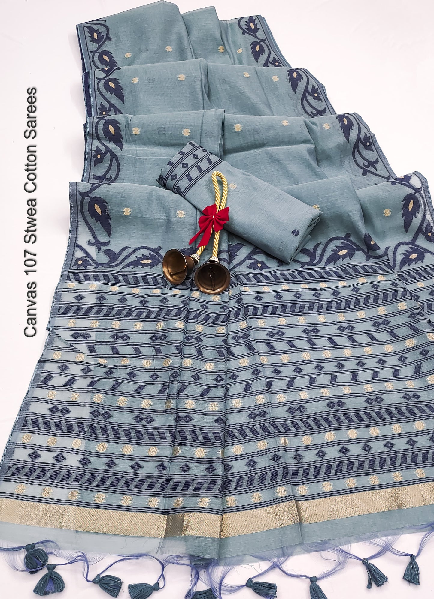 Canvas 107 Stwea Cotton Sarees