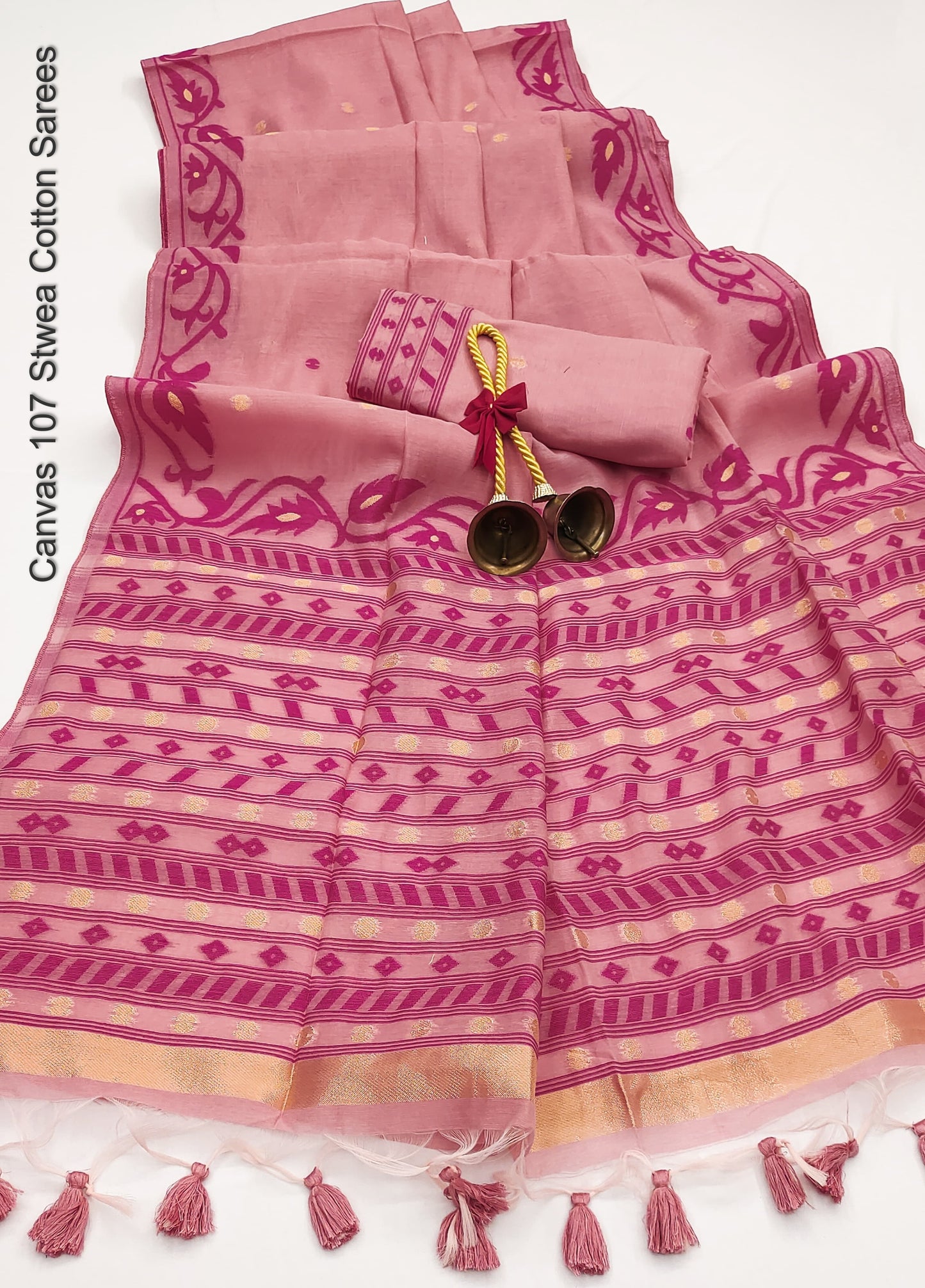 Canvas 107 Stwea Cotton Sarees
