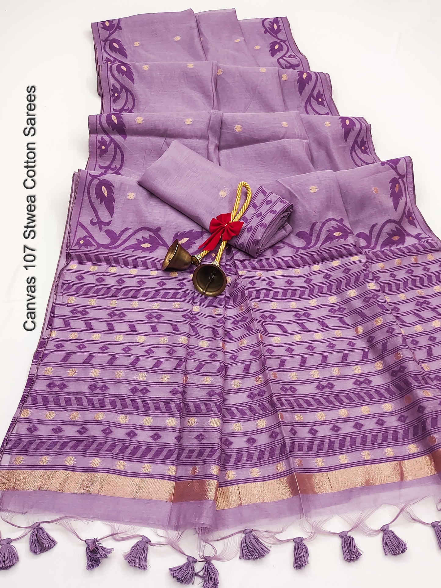 Canvas 107 Stwea Cotton Sarees