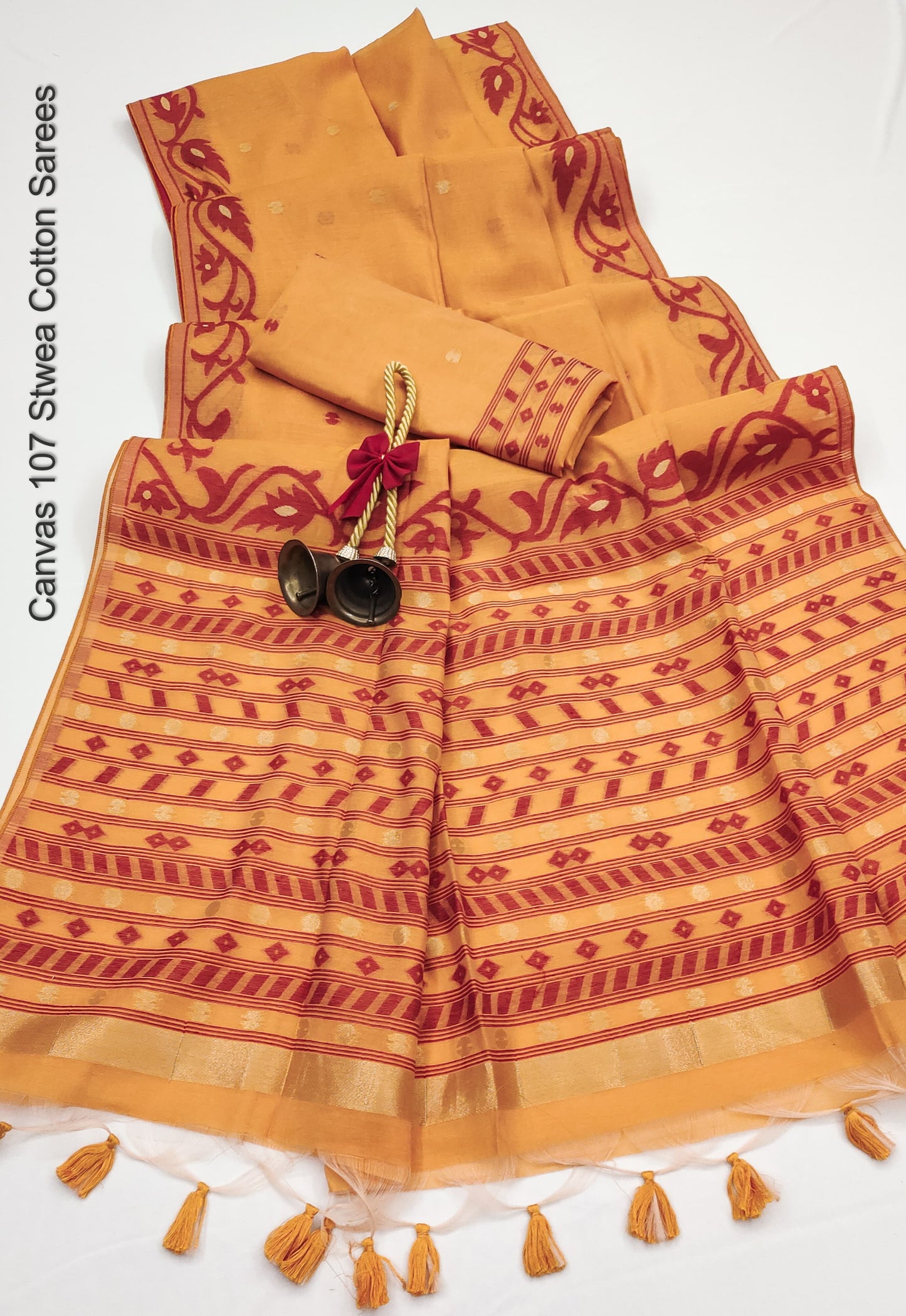 Canvas 107 Stwea Cotton Sarees