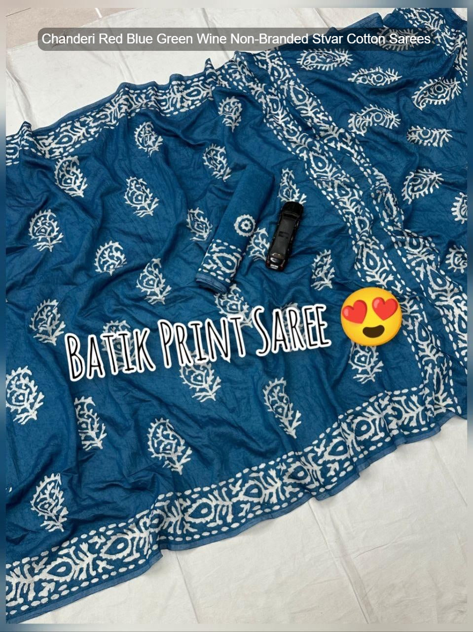 Chanderi Red Blue Green Wine Non-Branded Stvar Cotton Sarees