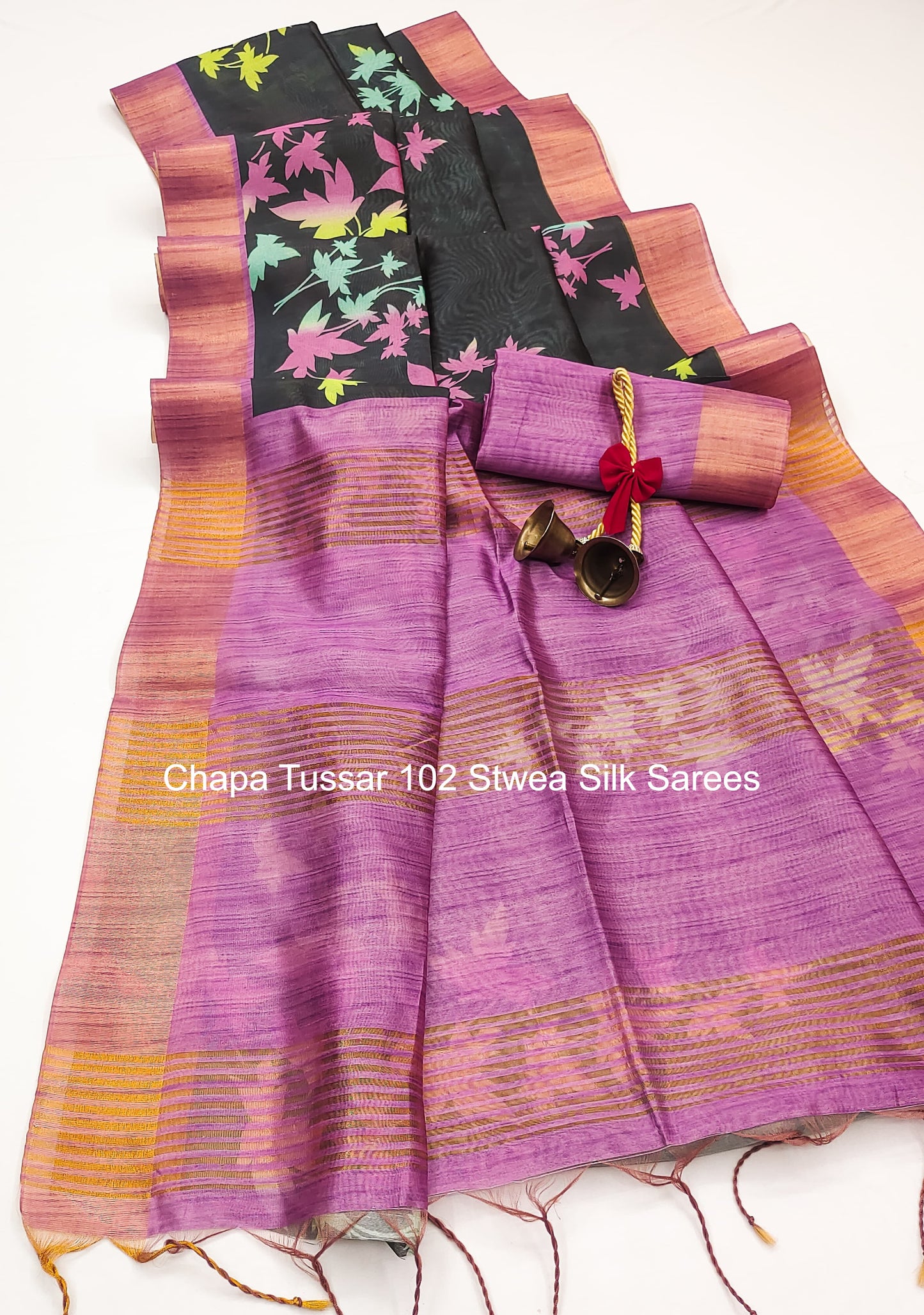 Chapa Tussar 102 Stwea Silk Sarees