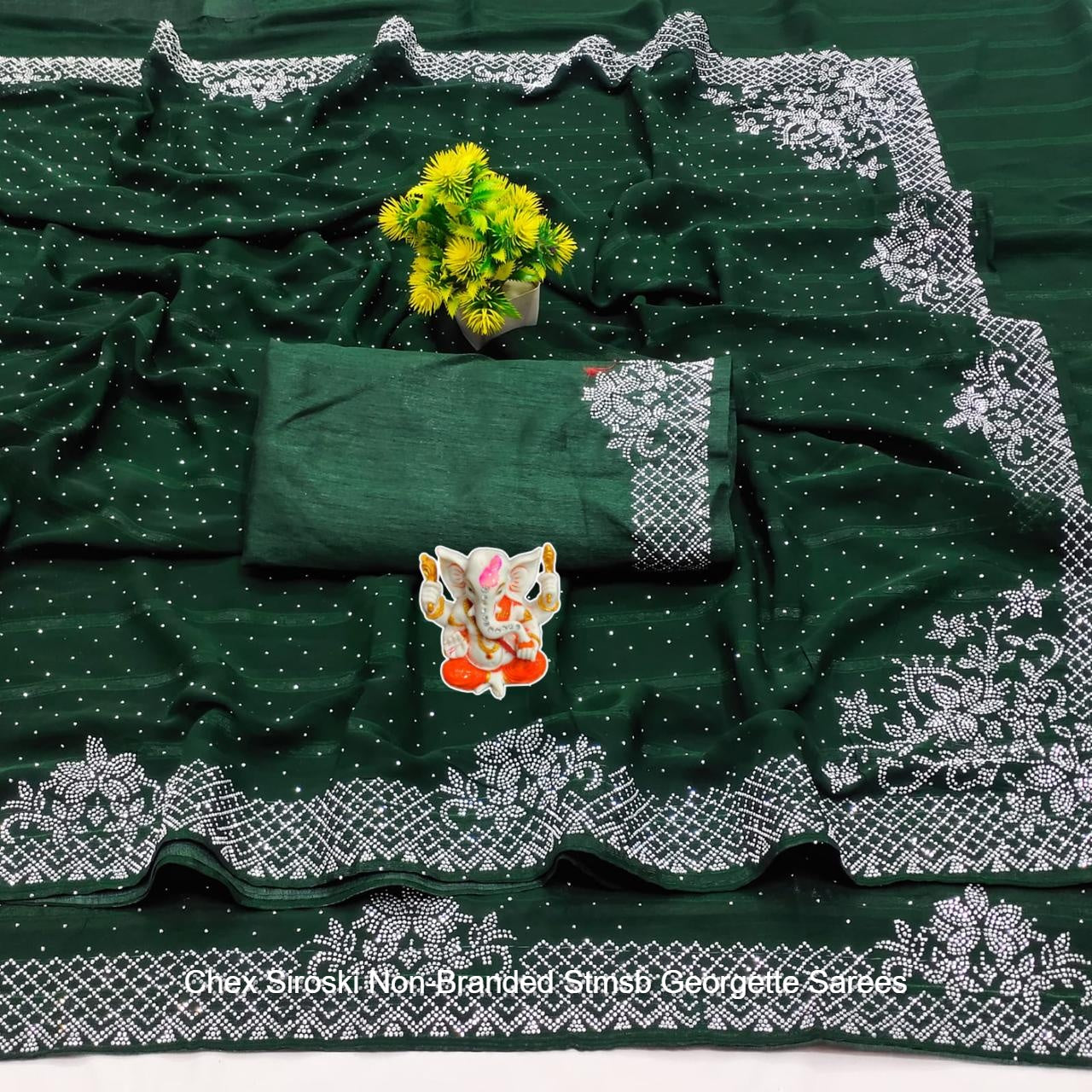 Chex Siroski Non-Branded Stmsb Georgette Sarees