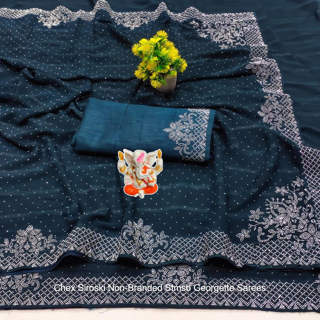 Chex Siroski Non-Branded Stmsb Georgette Sarees