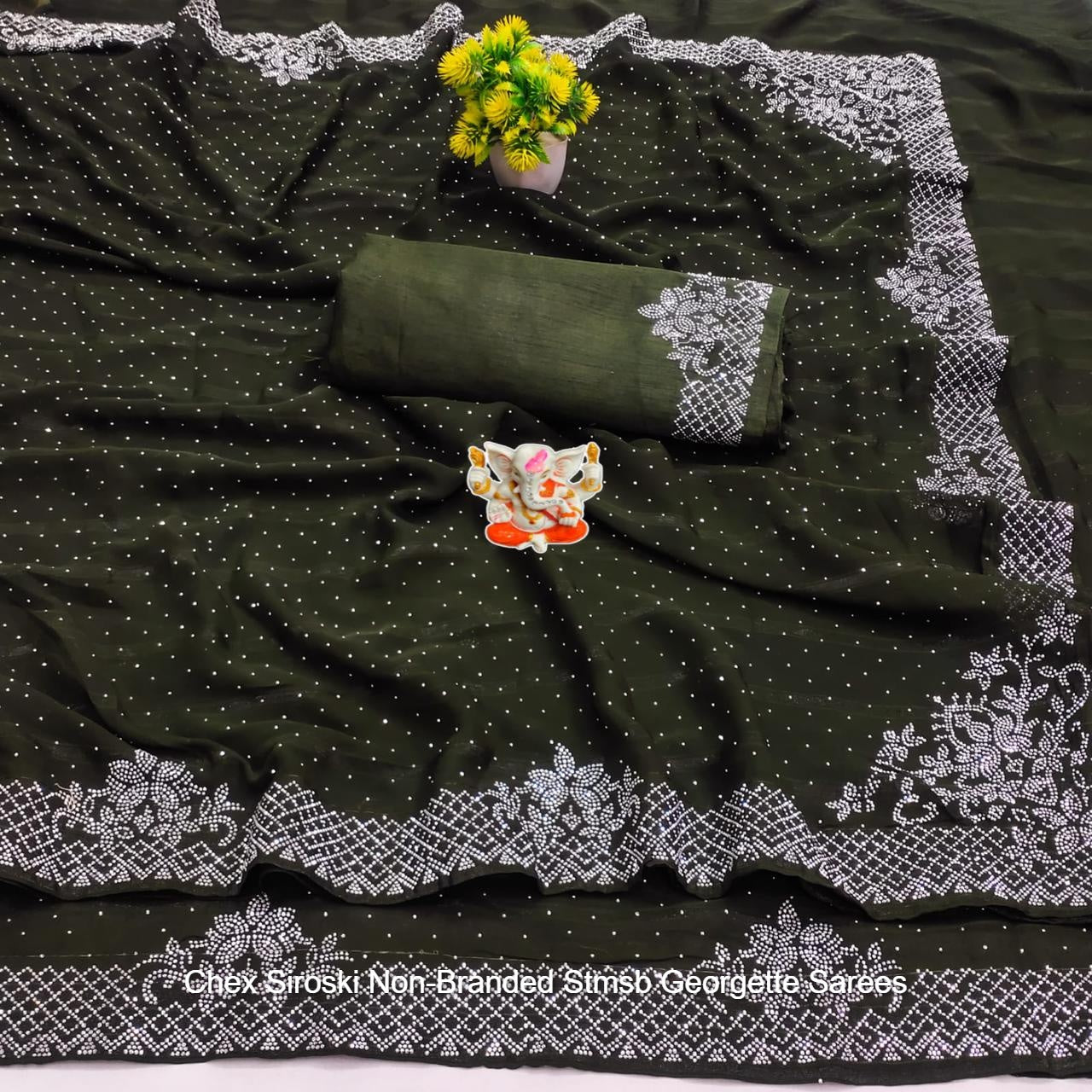 Chex Siroski Non-Branded Stmsb Georgette Sarees