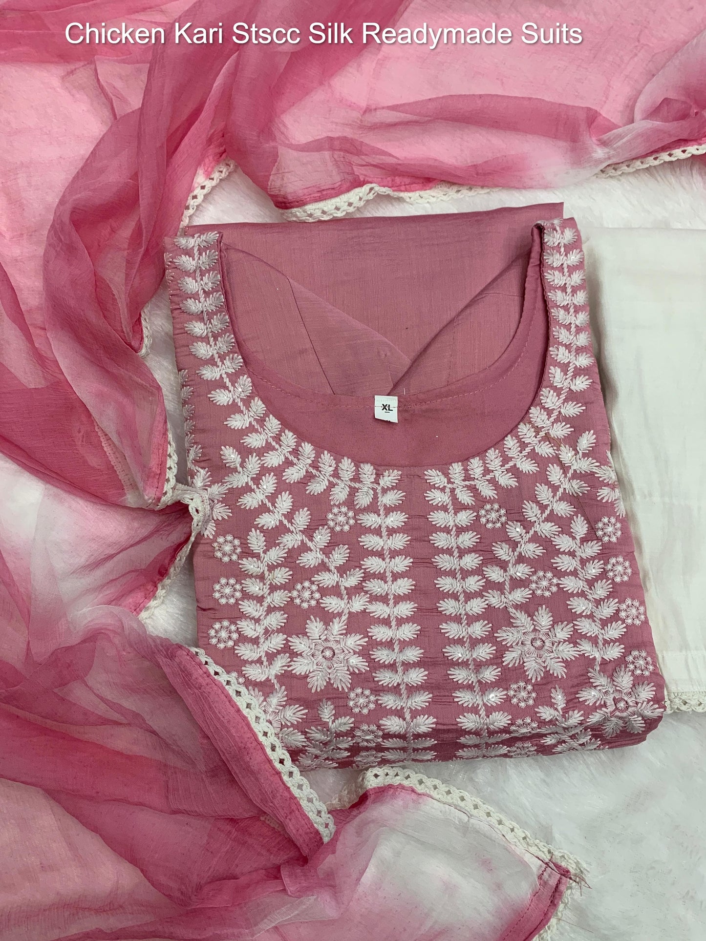 Chicken Kari Stscc Silk Readymade Suits