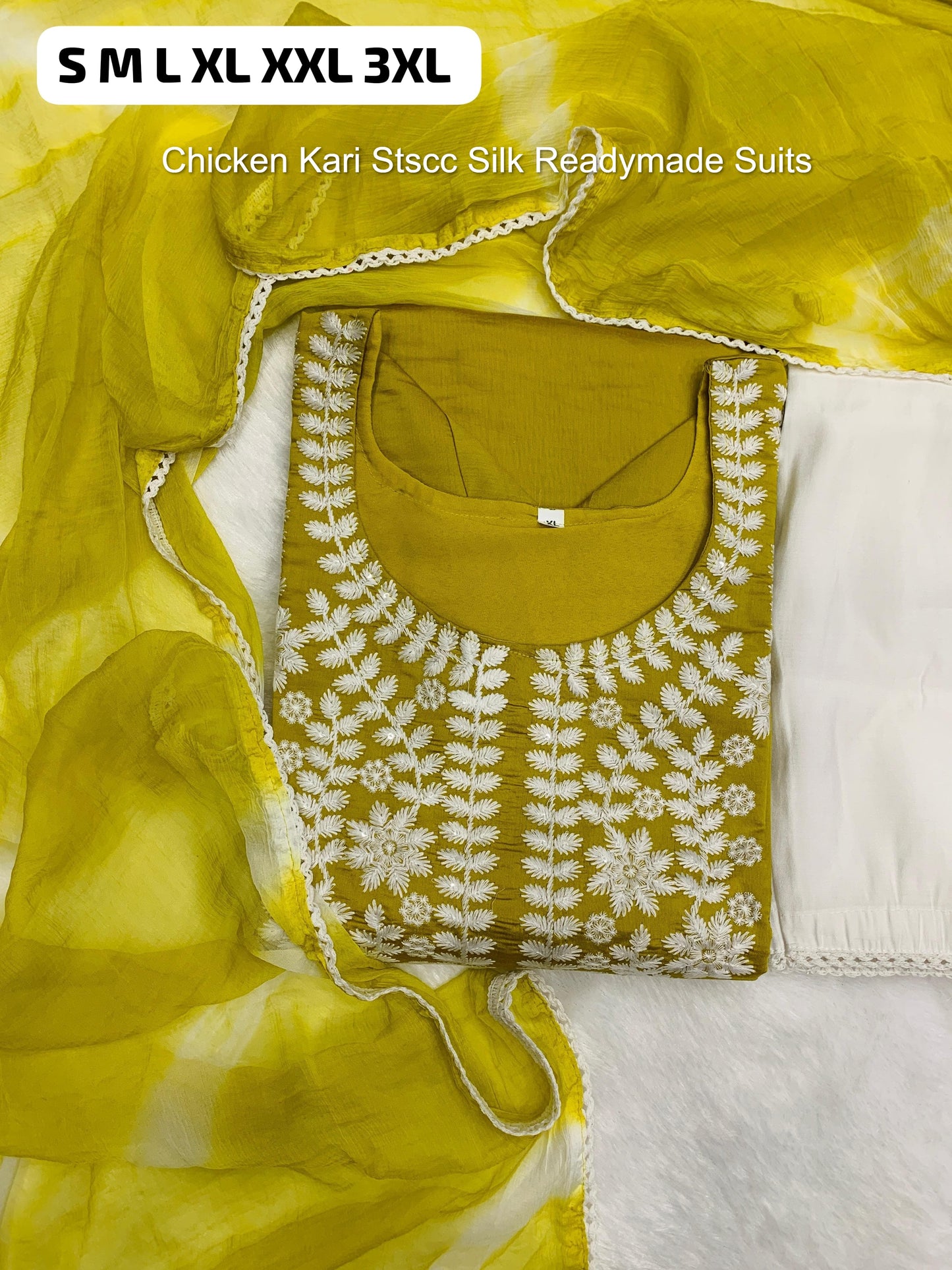 Chicken Kari Stscc Silk Readymade Suits