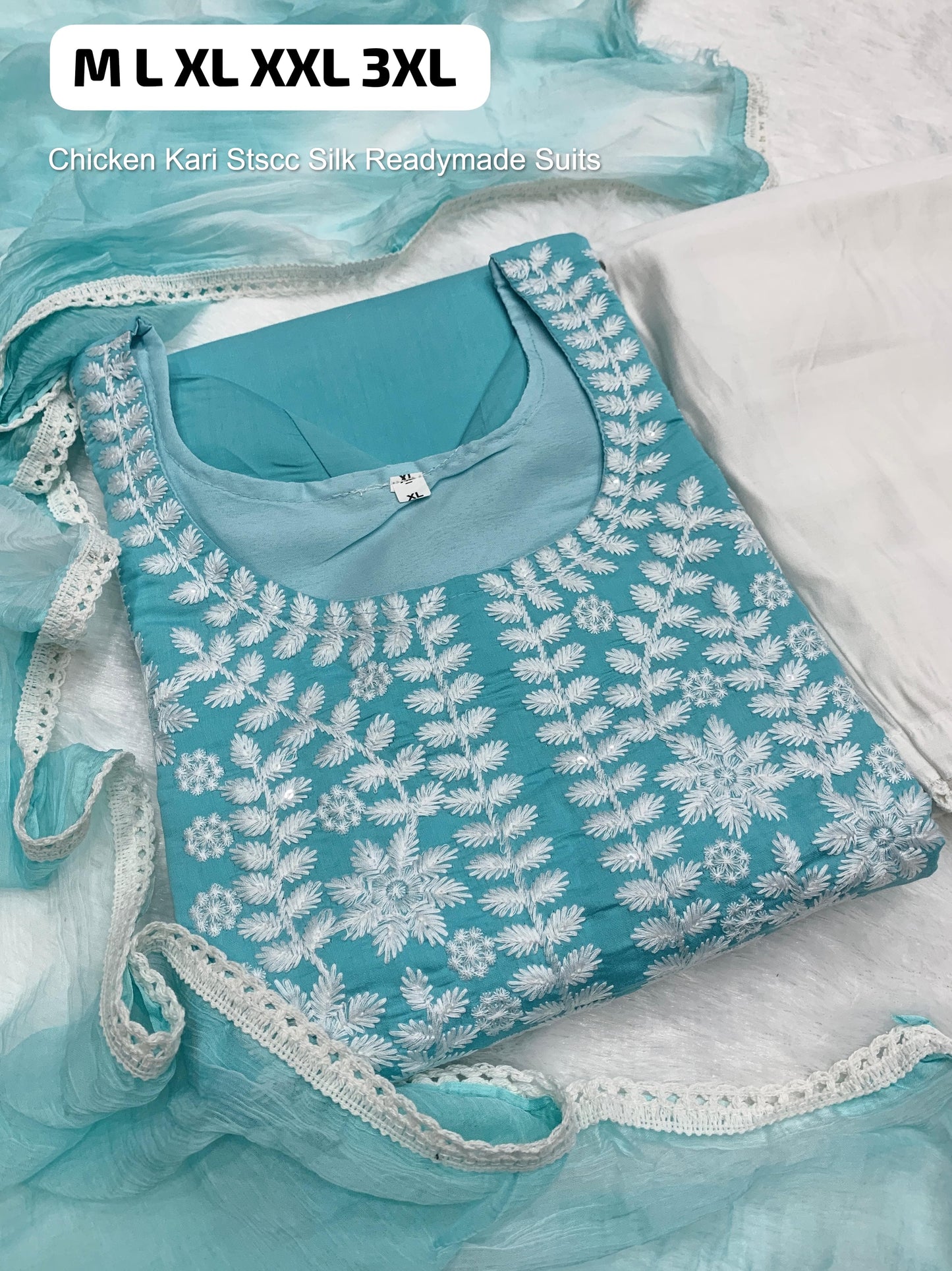 Chicken Kari Stscc Silk Readymade Suits