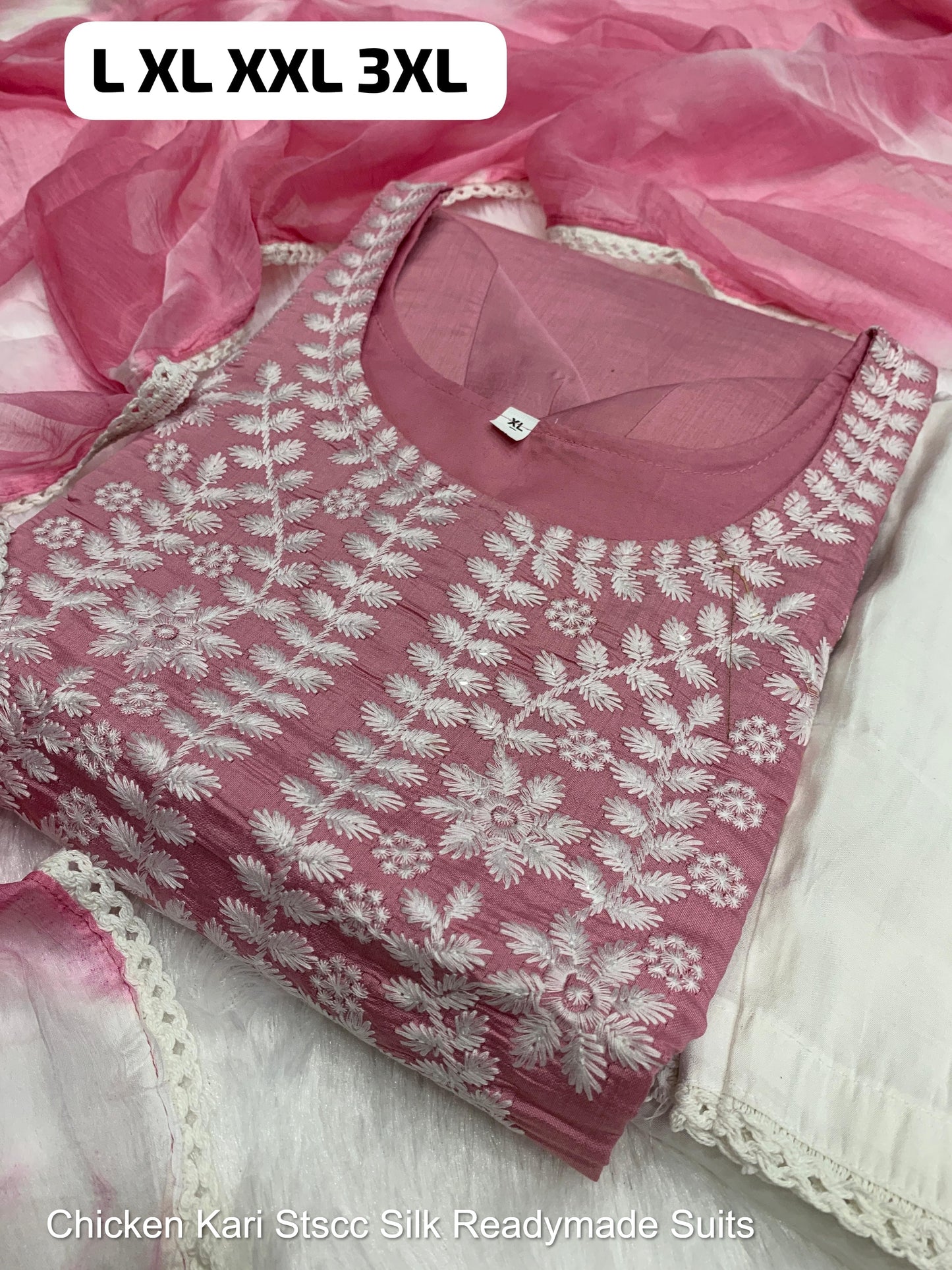 Chicken Kari Stscc Silk Readymade Suits