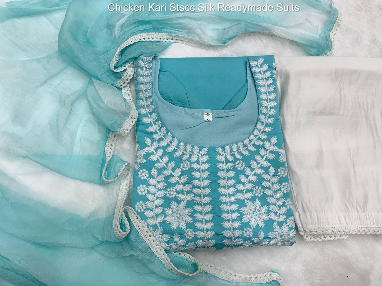 Chicken Kari Stscc Silk Readymade Suits