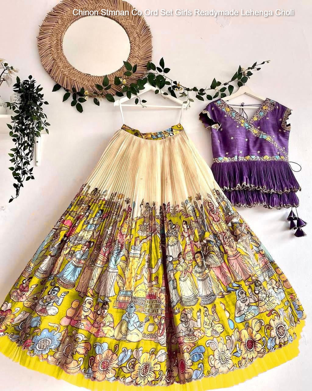 Chinon Stmnan Co Ord Set Girls Readymade Lehenga Choli
