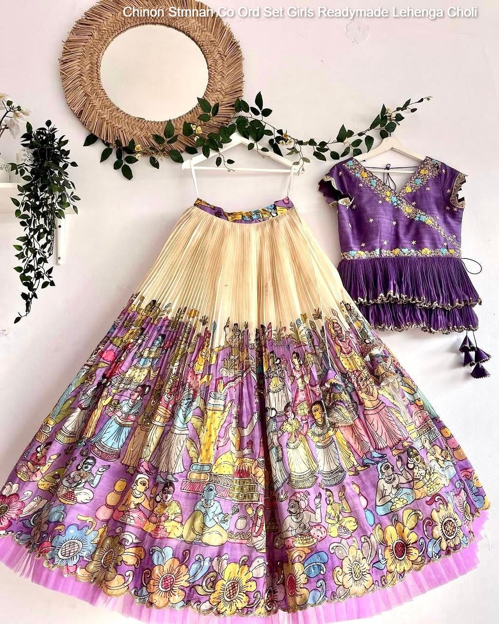 Chinon Stmnan Co Ord Set Girls Readymade Lehenga Choli