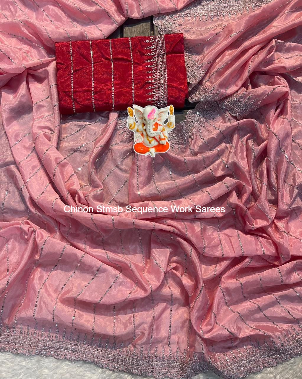 Chinon Stmsb Sequence Work Sarees