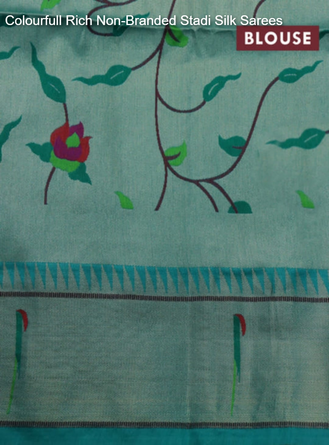 Colourfull Rich Non-Branded Stadi Silk Sarees