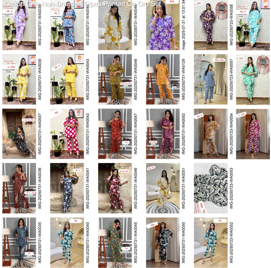 Cotton Chic Non-Branded Stpmr Printed Co Ord Set