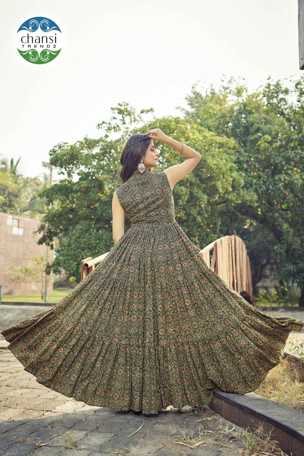 Ct-368 Kalyani Chansi Trendz Rayon One Piece Gown