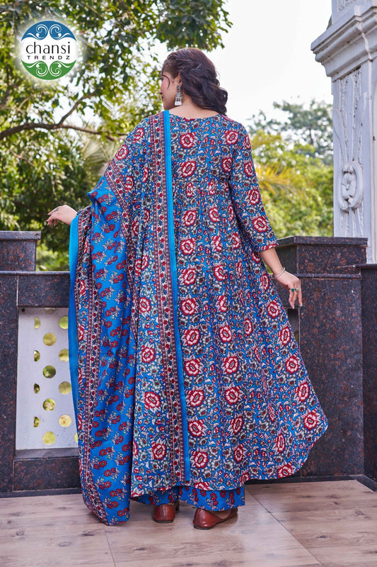 Ct-382 Kshirabdija Chansi Trendz Poly Cotton Readymade Suits