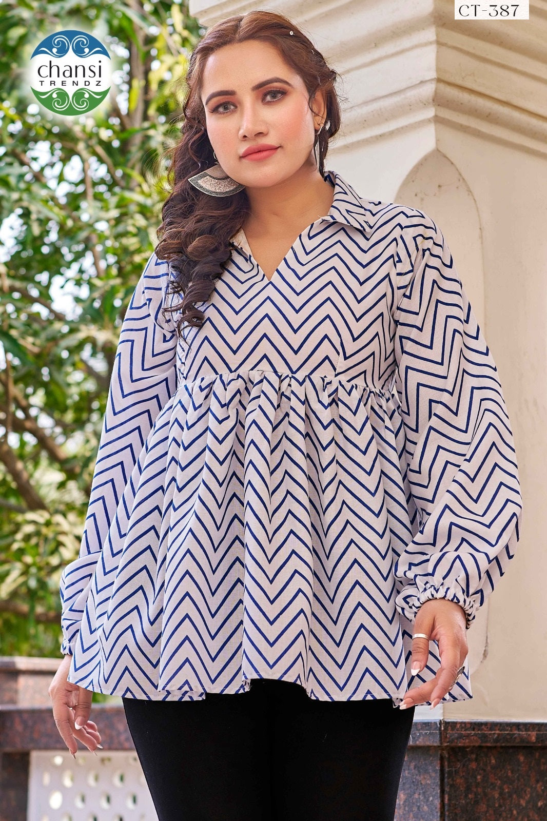 Ct-387 Lavanyasri Chansi Trendz Rayon Women Top