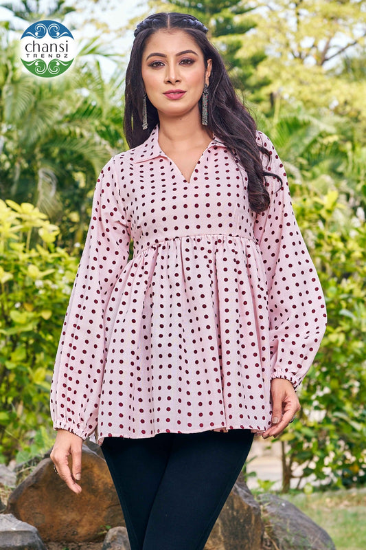 Ct-389 Lavanyasri Chansi Trendz Rayon Women Top