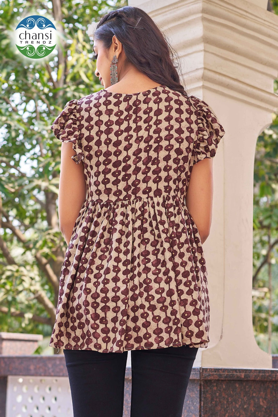 Ct-390 Lokamatri Chansi Trendz Rayon Women Top