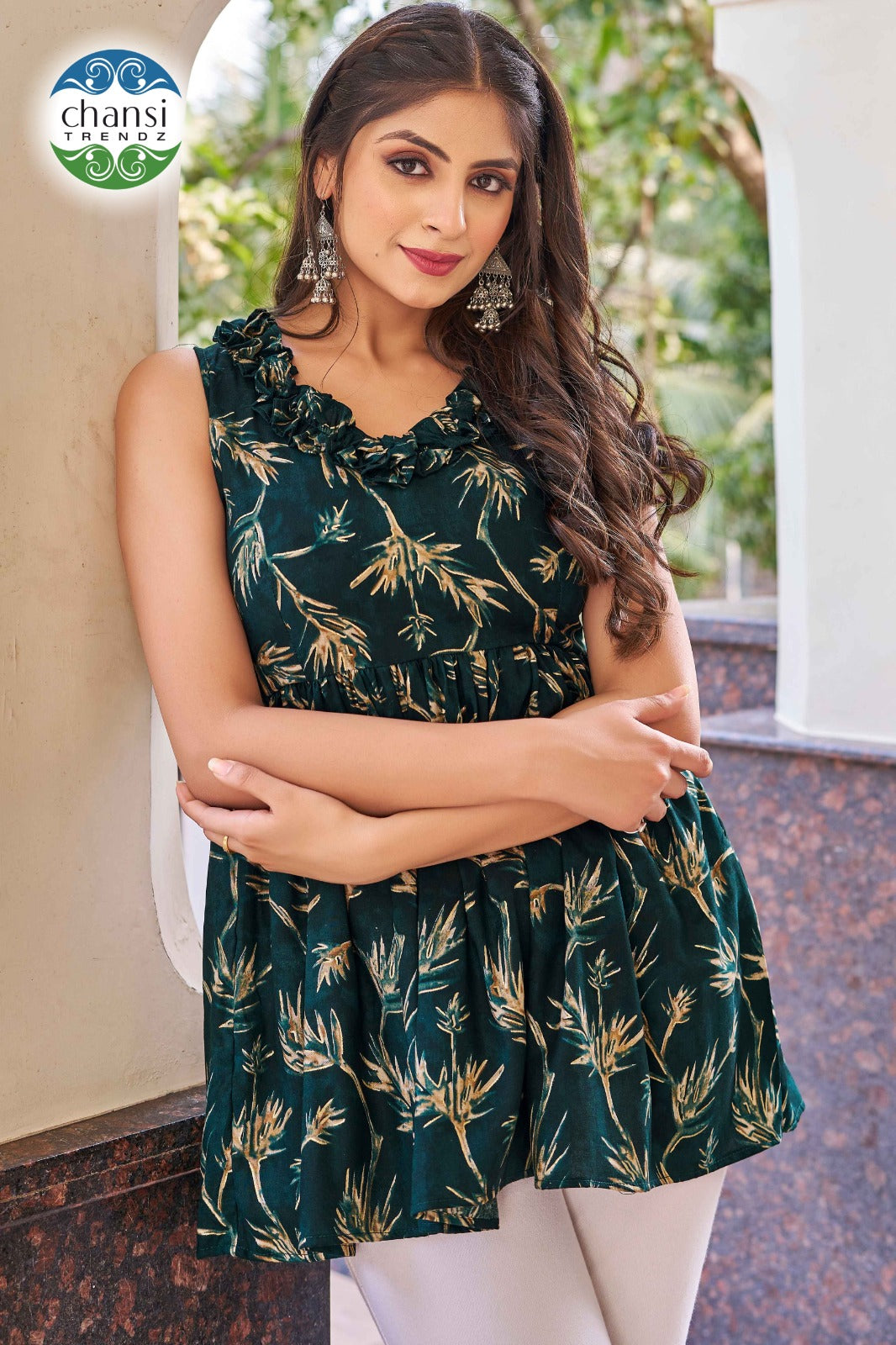 Ct-392 Mahalakshmi Chansi Trendz Rayon Women Top