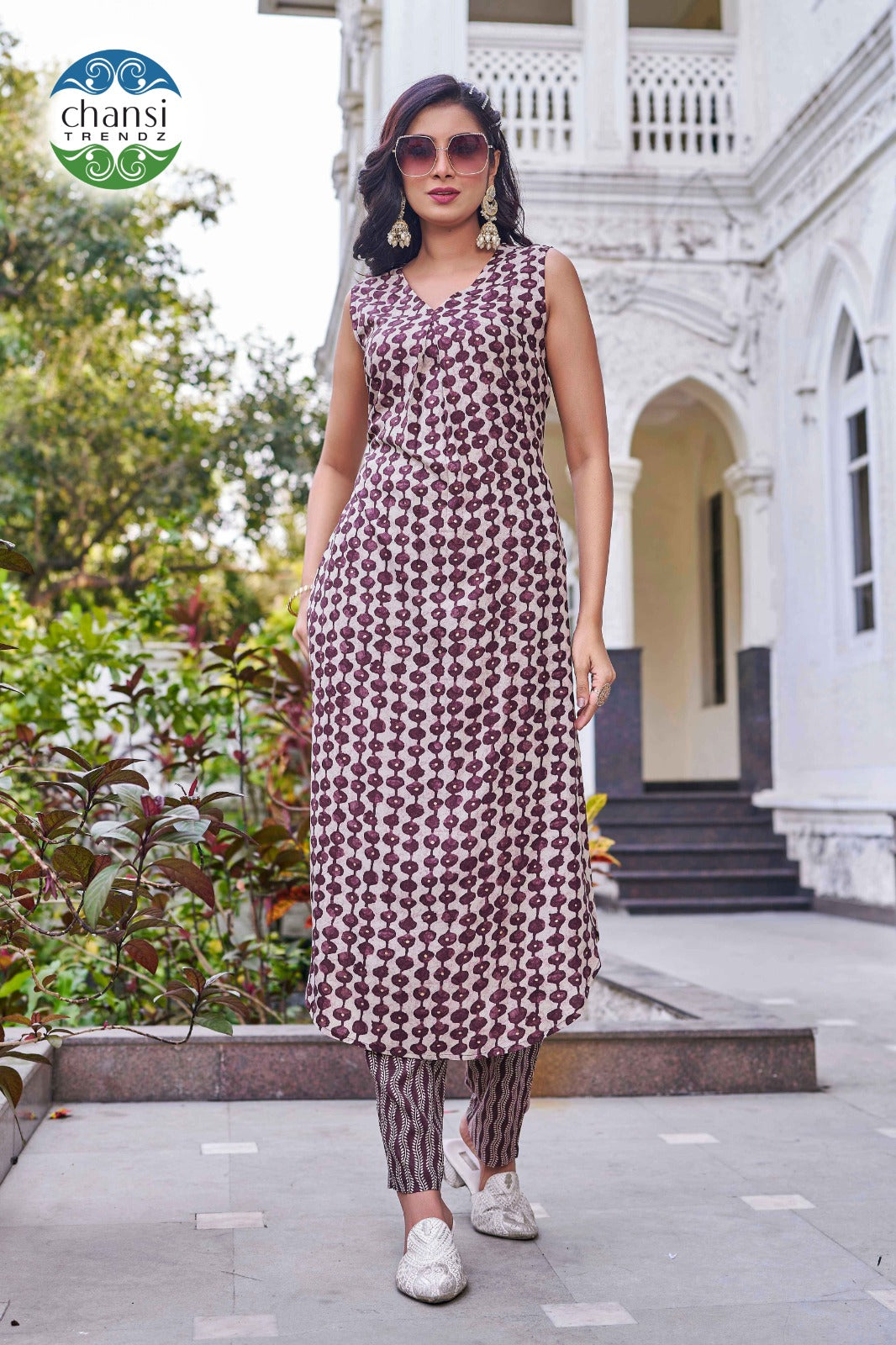Ct-411 Kashirodaja Chansi Trendz Rayon Kurti Pant Set