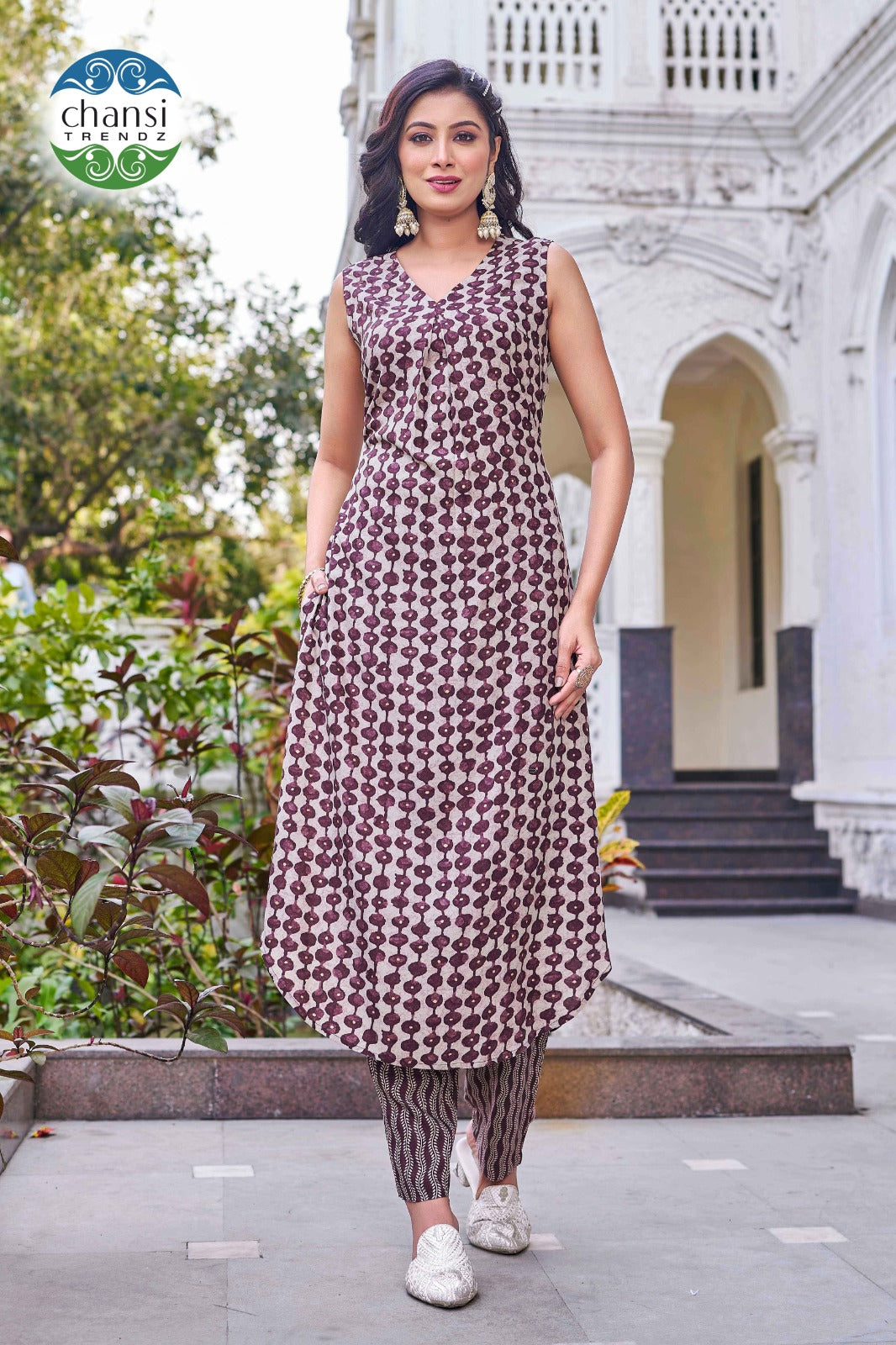 Ct-411 Kashirodaja Chansi Trendz Rayon Kurti Pant Set