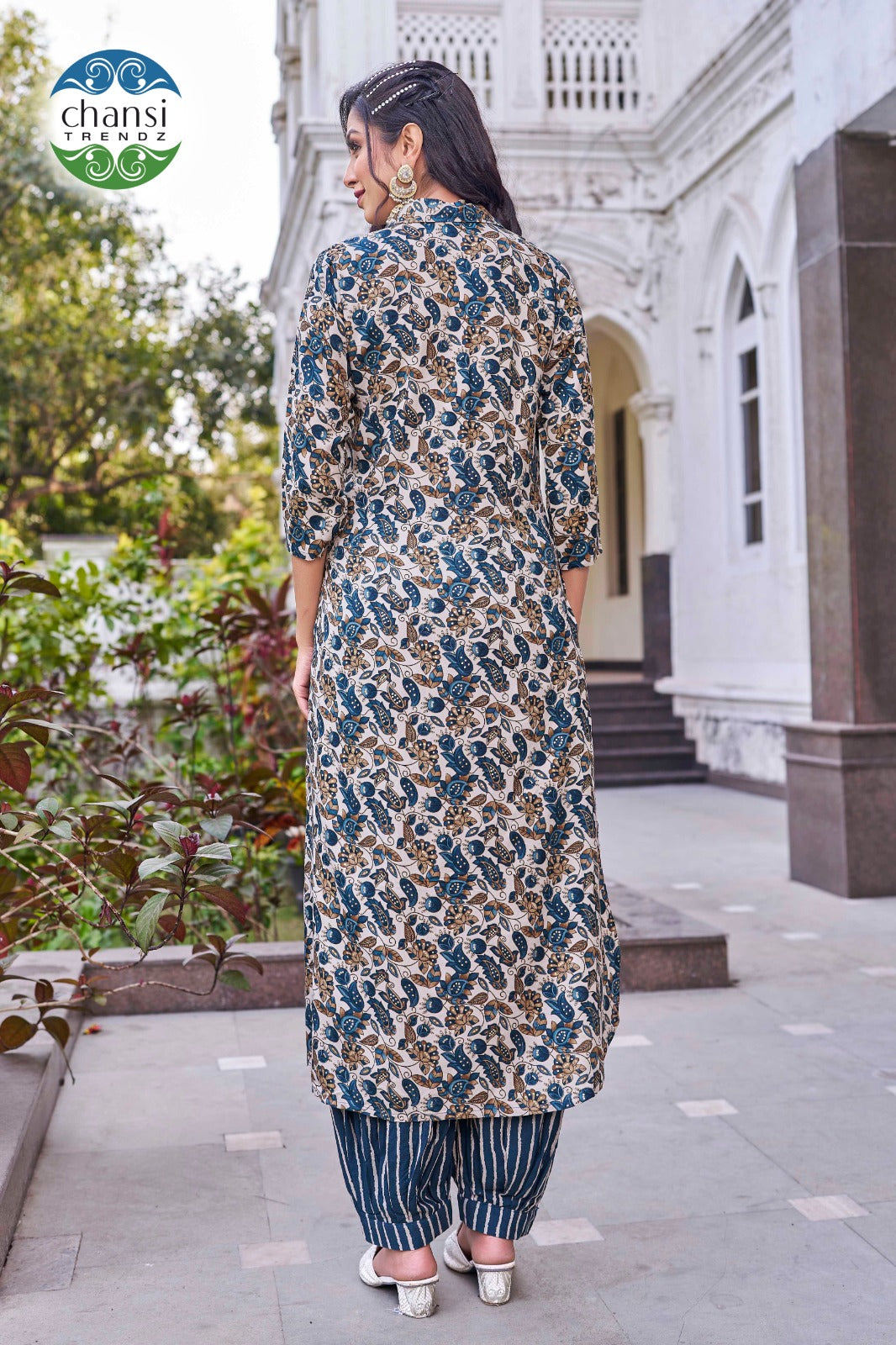 Ct-415 Kuhoo Chansi Trendz Rayon Kurti Plazzo Set