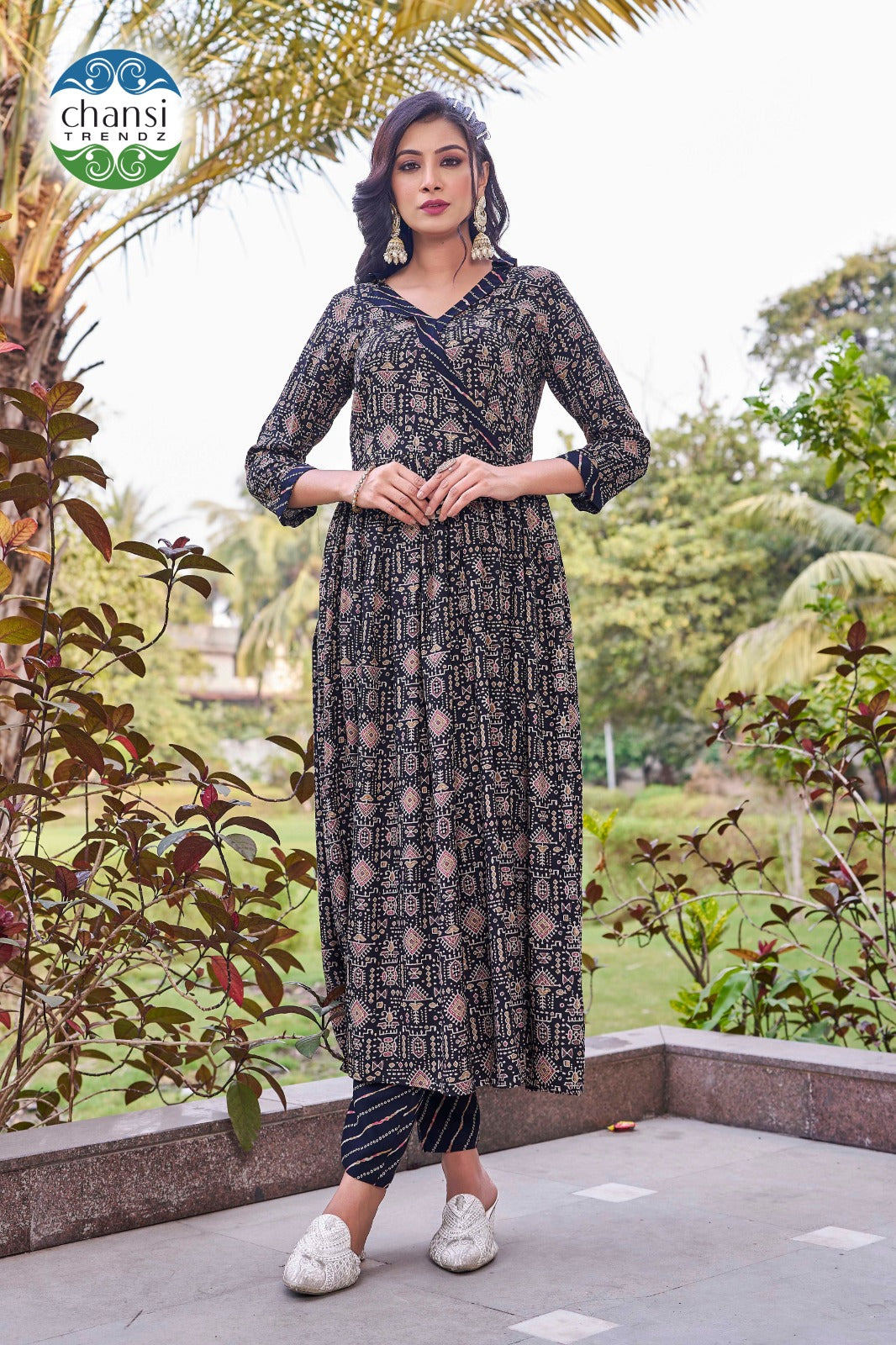 Ct-419 Laksmipushp Chansi Trendz Rayon Kurti Pant Set