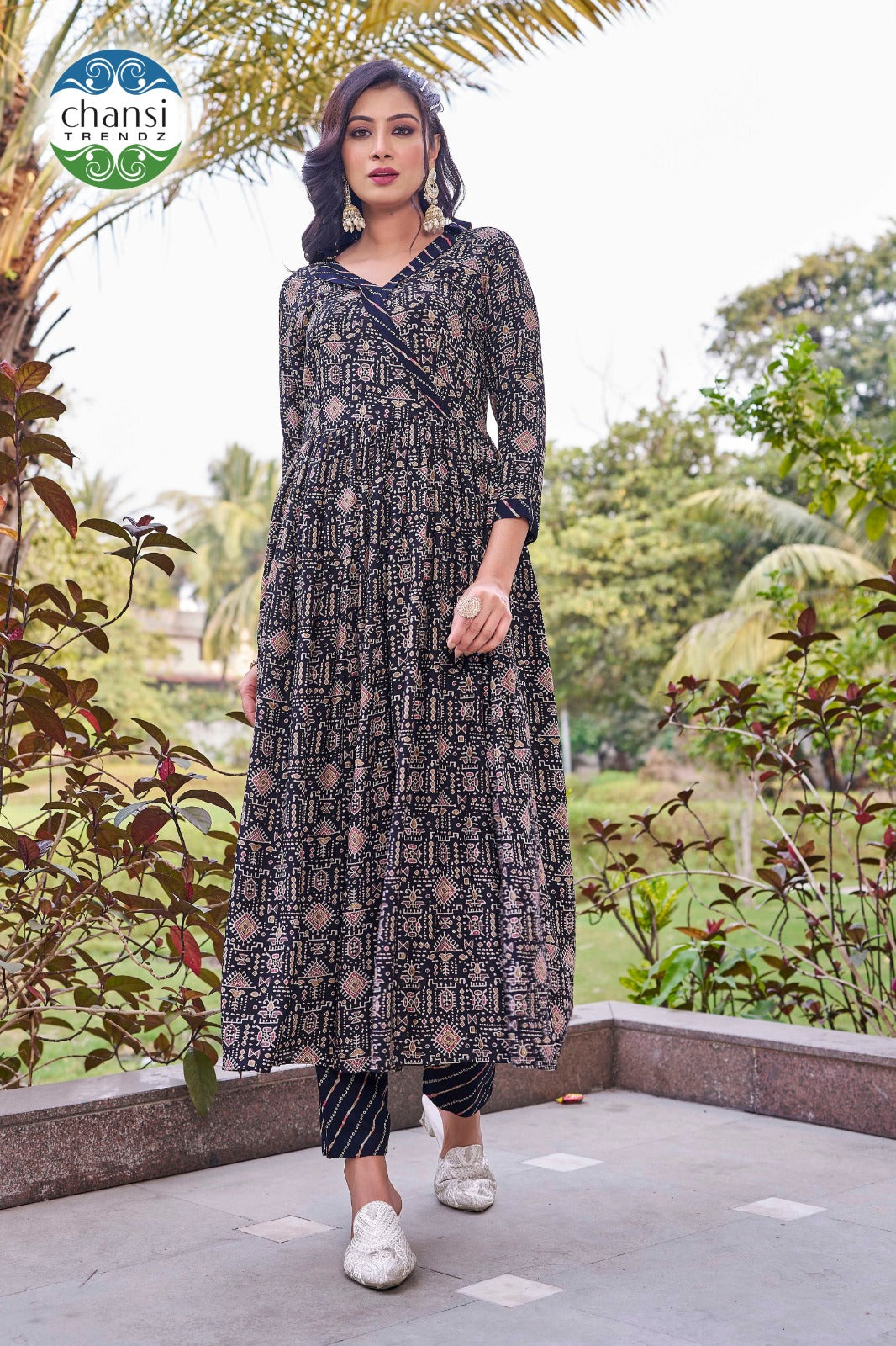 Ct-419 Laksmipushp Chansi Trendz Rayon Kurti Pant Set