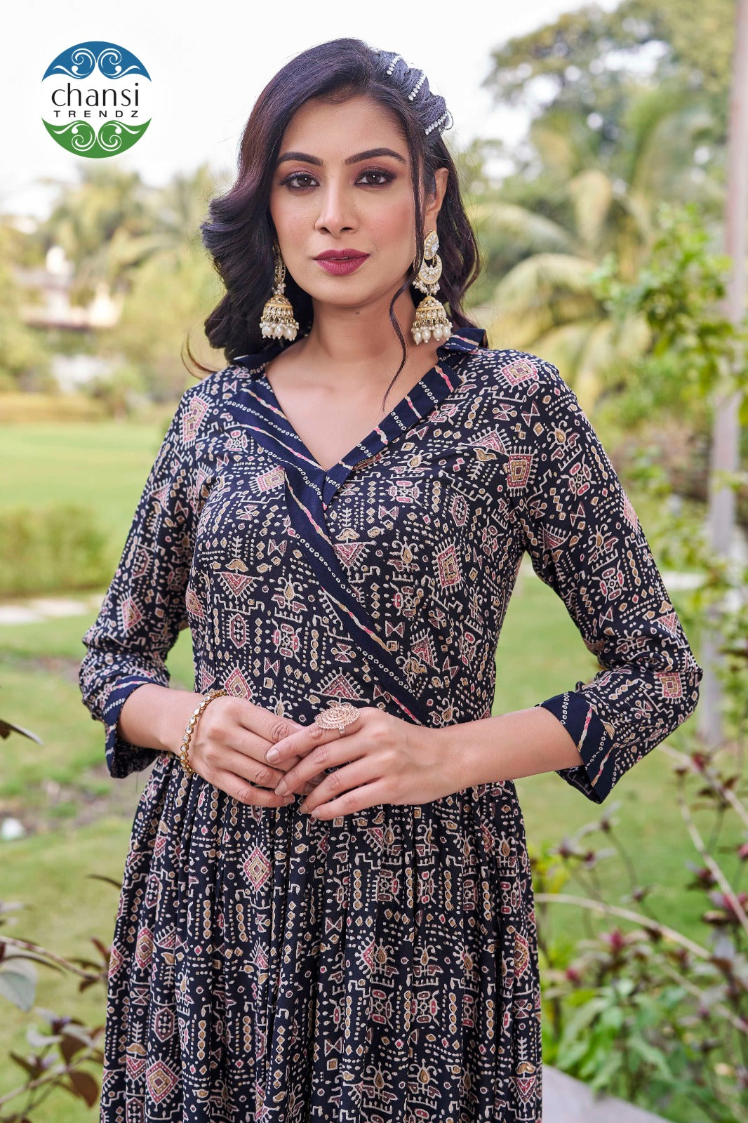 Ct-419 Laksmipushp Chansi Trendz Rayon Kurti Pant Set