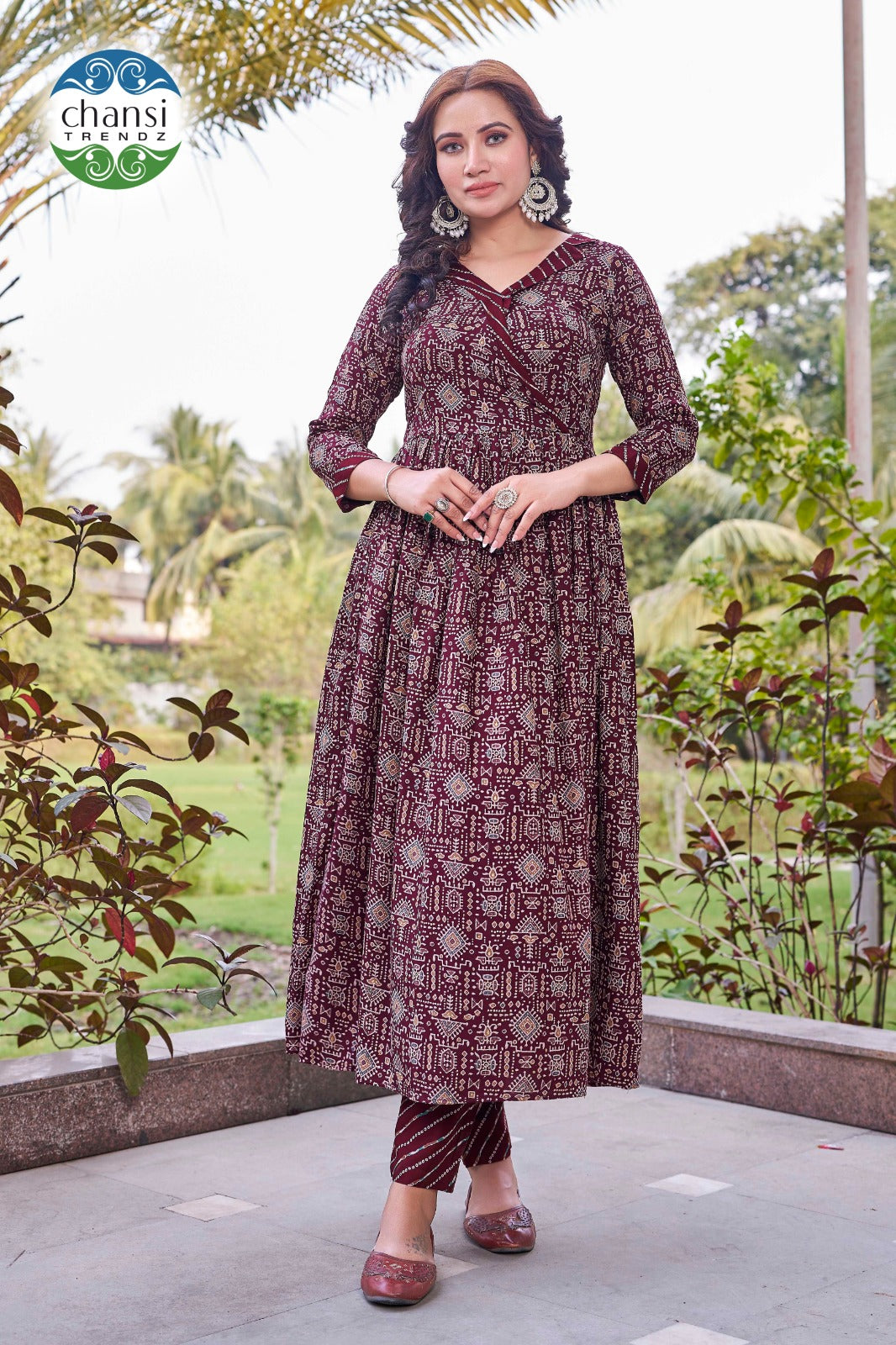 Ct-420 Laksmipushp Chansi Trendz Rayon Kurti Pant Set