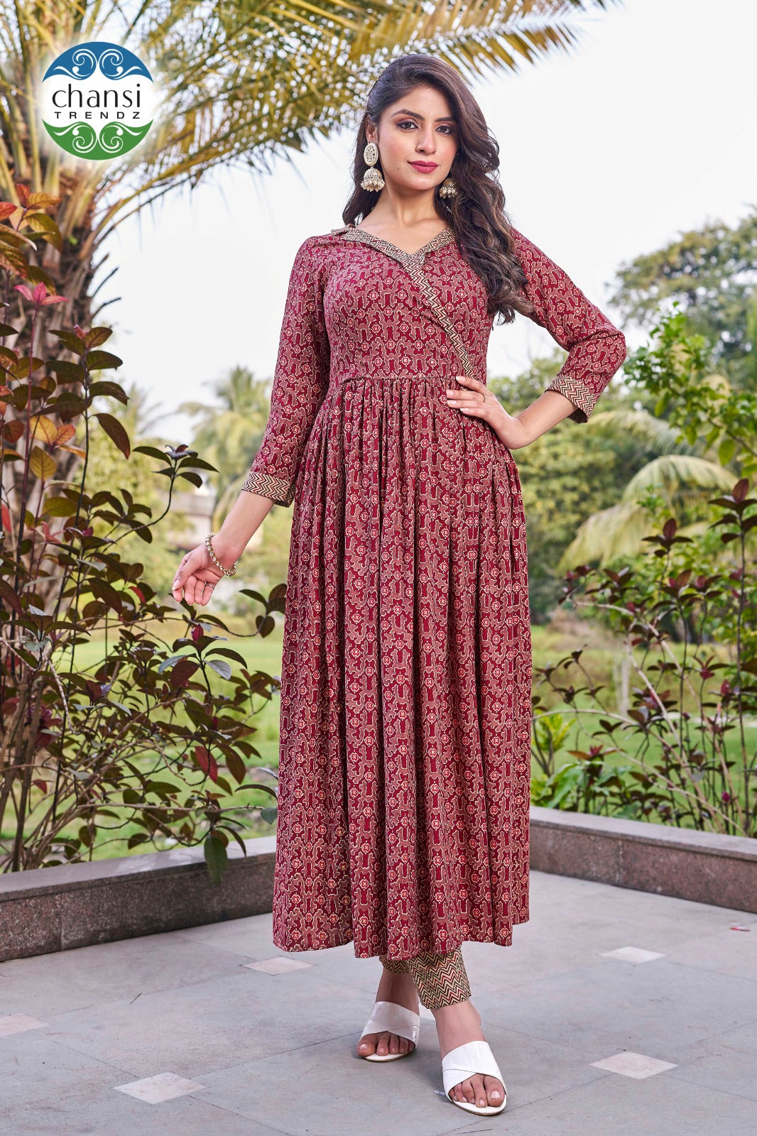 Ct-421 Laksmipushp Chansi Trendz Rayon Kurti Pant Set