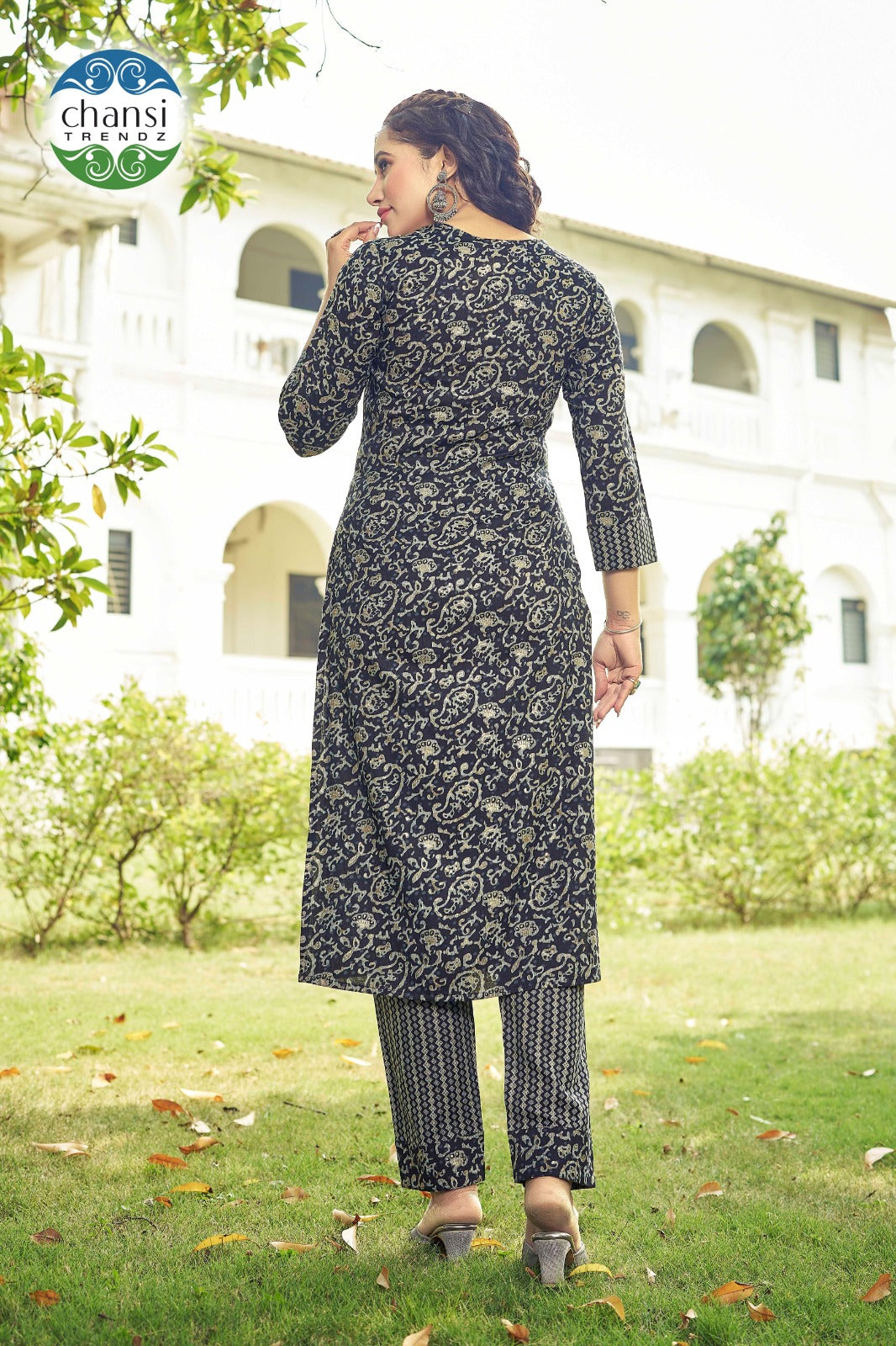 Ct-424 Lakshmi Chansi Trendz Rayon Kurti Pant Set