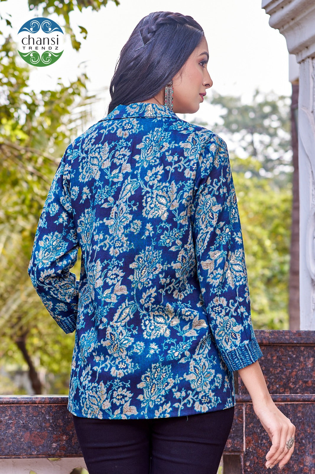 Ct-425 Mahavibhuti Chansi Trendz Crop Women Top