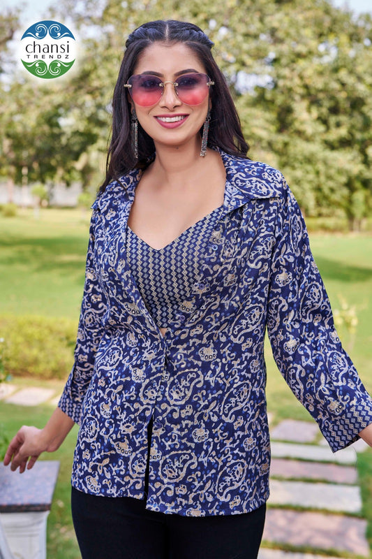 Ct-431 Nitya Chansi Trendz Rayon Women Top