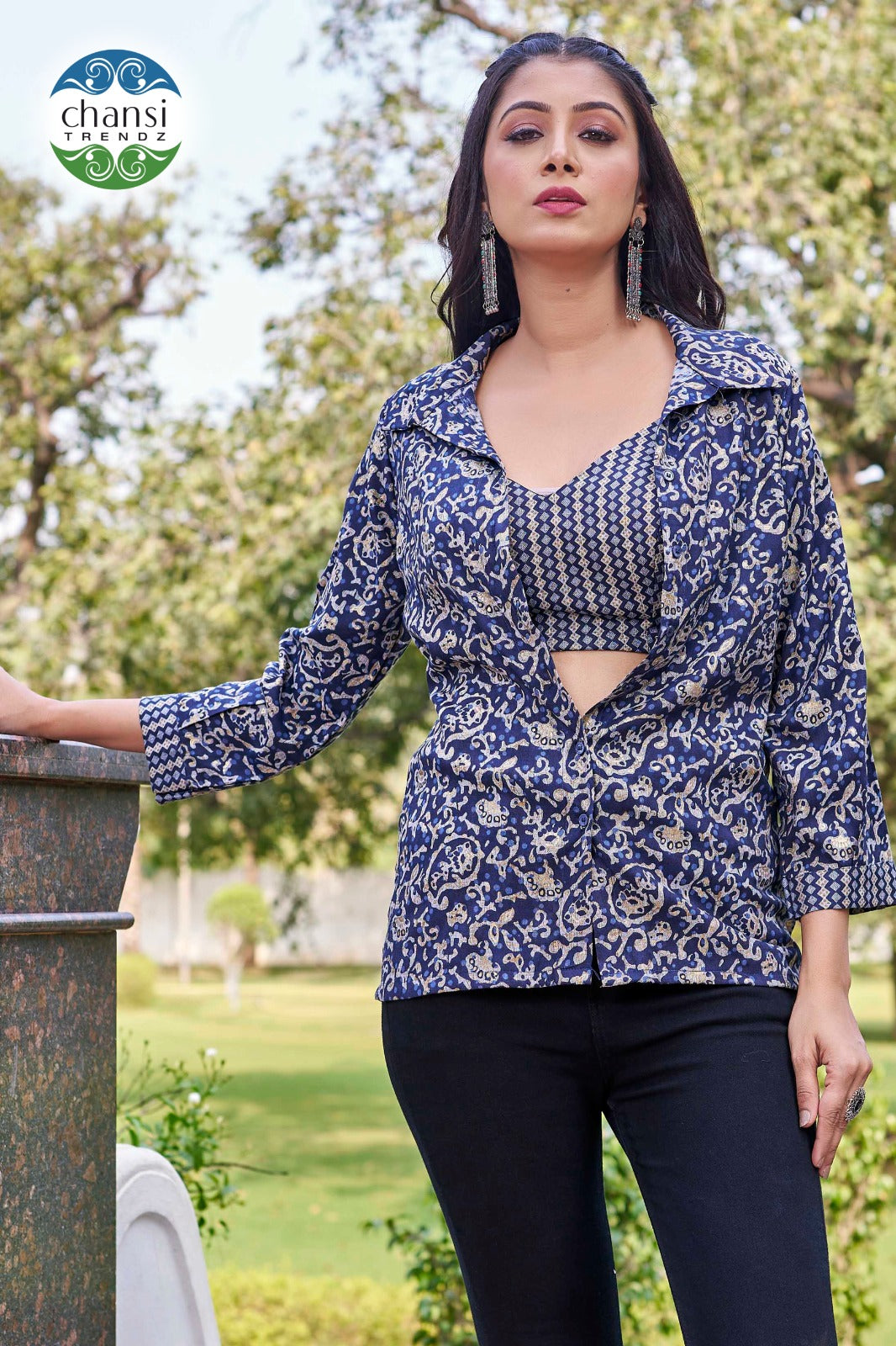 Ct-431 Nitya Chansi Trendz Rayon Women Top