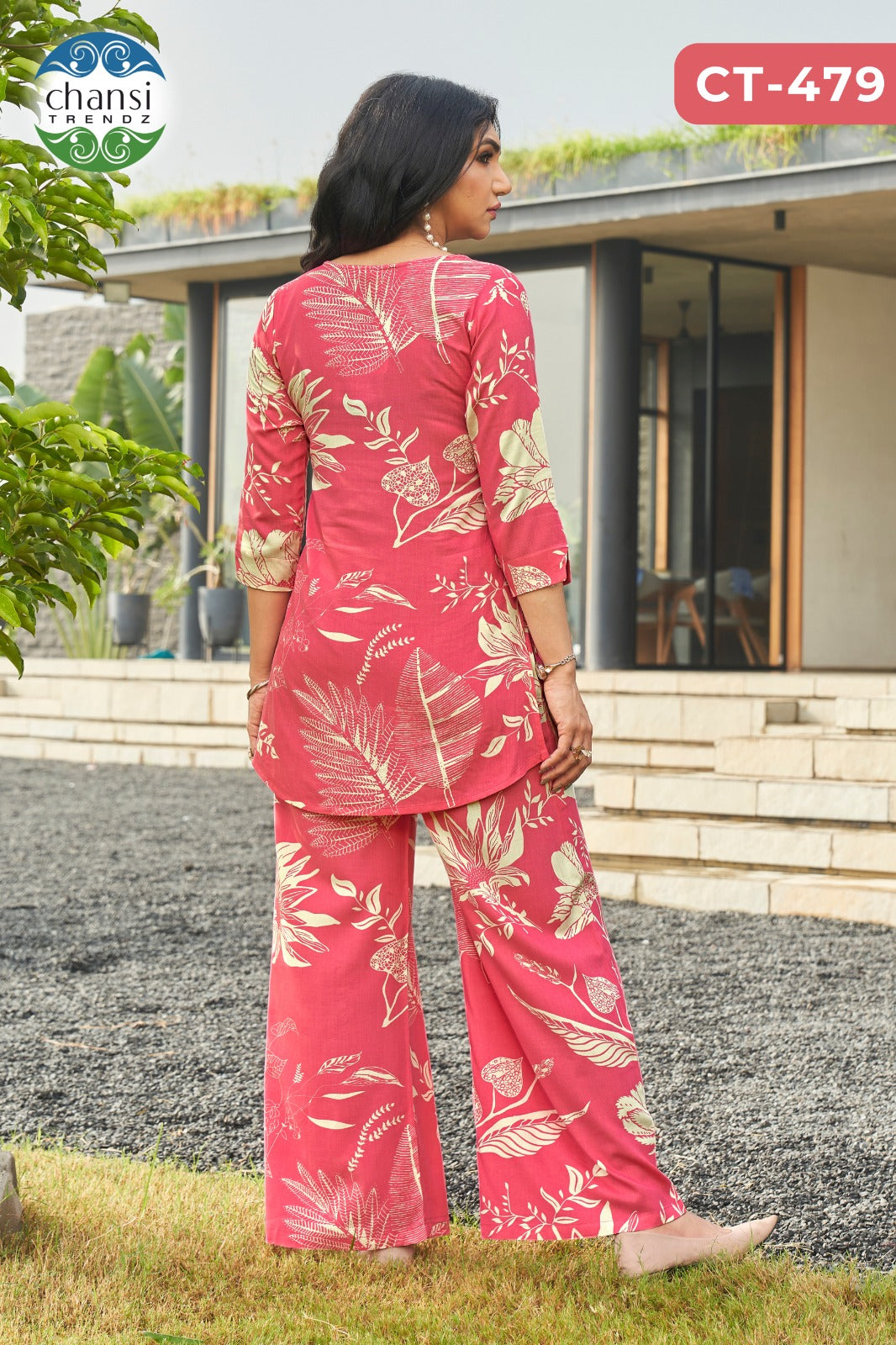 Ct-479 Ramaa Chansi Trendz Rayon Kurti Plazzo Set