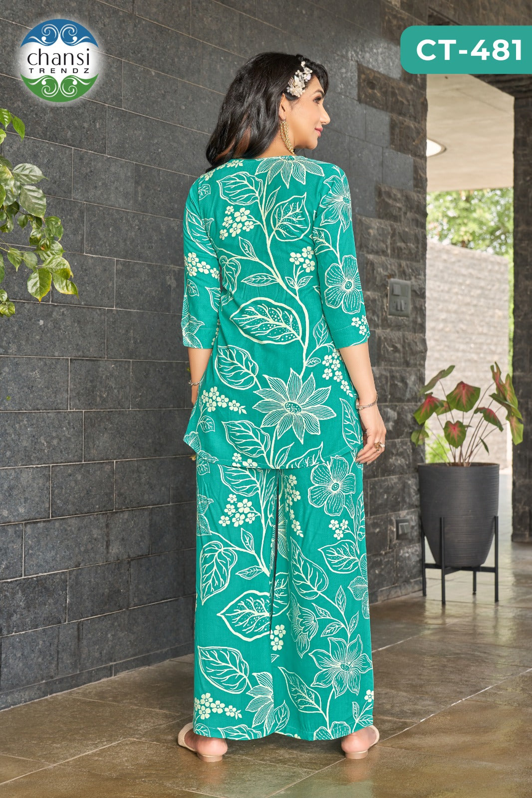 Ct-481 Ragini Chansi Trendz Rayon Co Ord Set