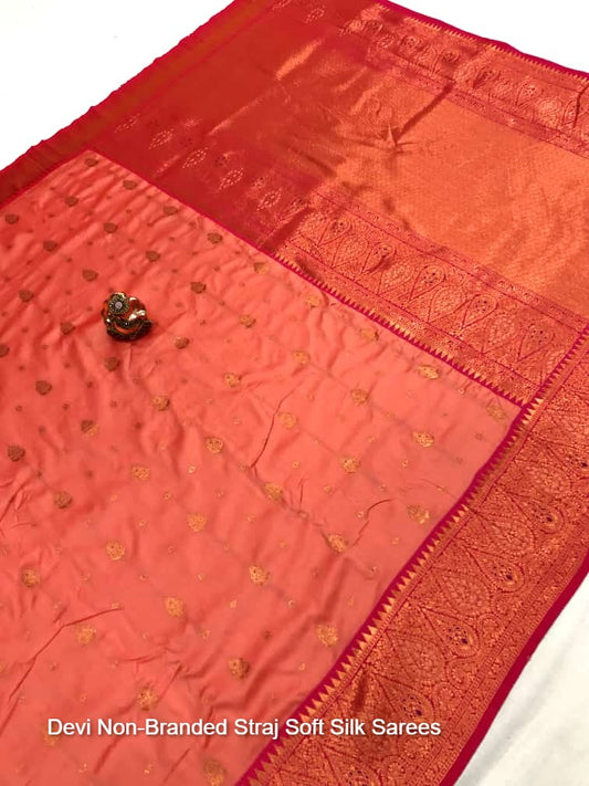 Devi Non-Branded Straj Soft Silk Sarees