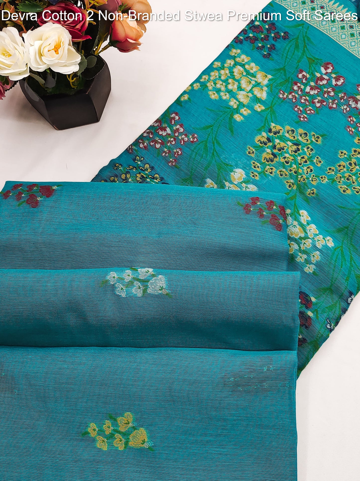 Devra Cotton 2 Non-Branded Stwea Premium Soft Sarees