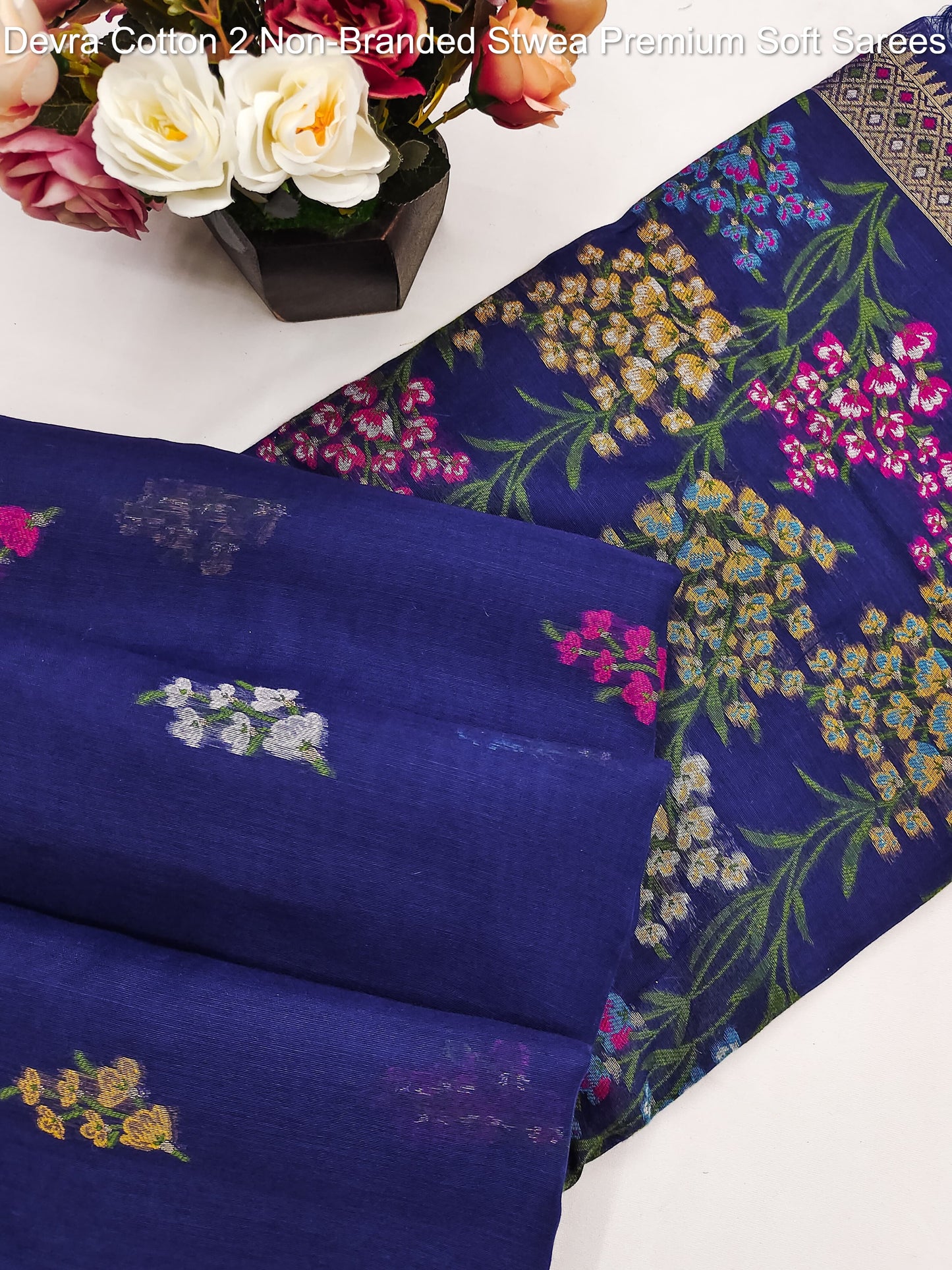 Devra Cotton 2 Non-Branded Stwea Premium Soft Sarees